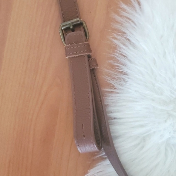 Lucky Brand brown leather crossbody bag - Picture 4 of 9